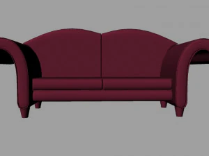 compact sofa 3D Model