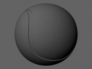tennis ball 3D Model