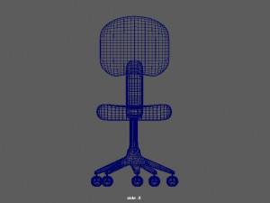 computer chair Model 3D