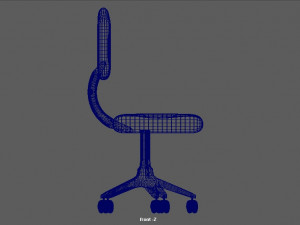 computer chair Model 3D