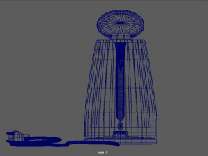 electric teapot with base 3D Model