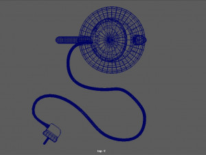 electric teapot with base 3D Model