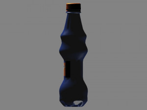 blue bottle 3D Model