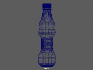 blue bottle 3D Model
