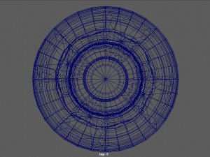 blue bottle 3D Model