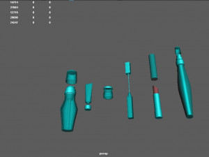 flacon 3D-Modell
