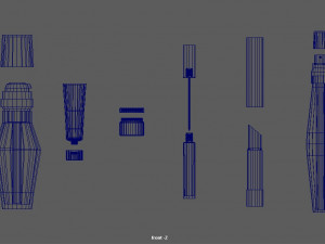 flacon Model 3D