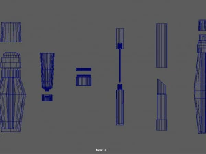 flacon 3D Model