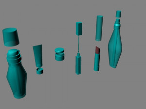 flacon Model 3D