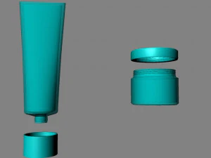flacon 3D Model