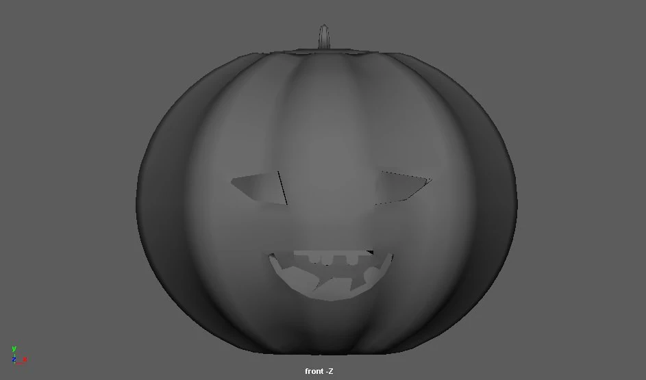 pumpkin for halloween 3D Model .c4d .max .obj .3ds .fbx .stl .blend 