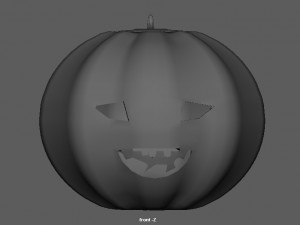 pumpkin for halloween Modello 3D