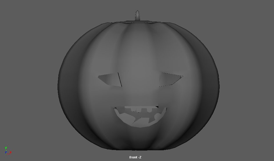 Pumpkin For Halloween Free 3d Model In Vegetable 3dexport