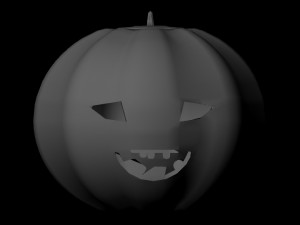 pumpkin for halloween 3D Model