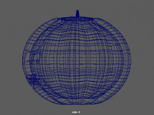 pumpkin for halloween 3D Model