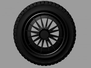 wheel 3D Model