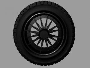 wheel 3D Model