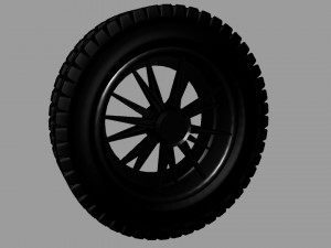 wheel 3D Model