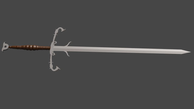 greatsword Modelo 3D .c4d .max .obj .3ds .fbx .stl .blend 