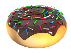 donuts 3D Model