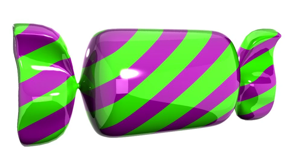 candy 3D Model .c4d .max .obj .3ds .fbx .stl .blend