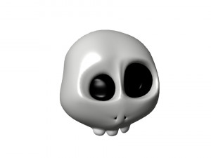 skull kid 3D-Modell