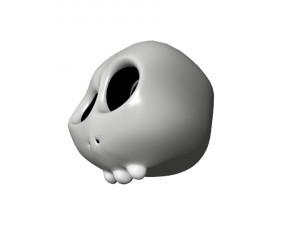 skull kid 3D-Modell