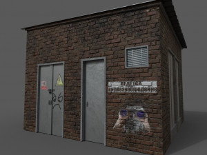substation Model 3D
