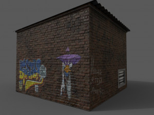 substation Modello 3D