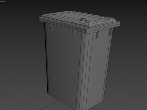 trash can 3Dモデル