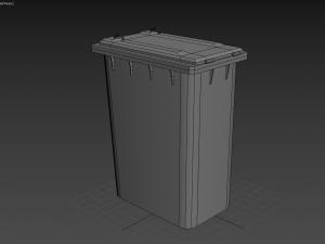 trash can 3Dモデル
