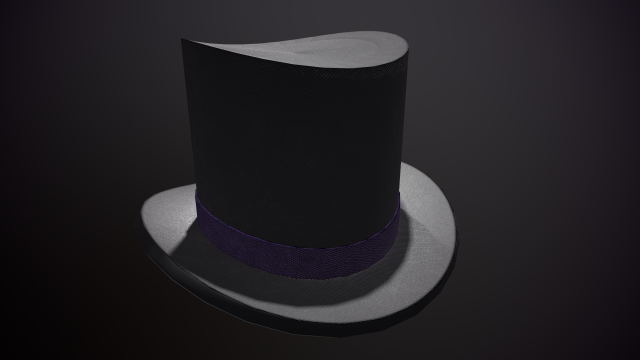 hat 3D 模型 .c4d .max .obj .3ds .fbx .stl .blend 