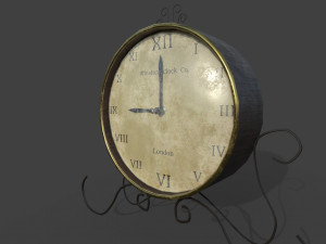 clock ue4-unity 3D Model