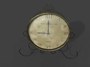clock ue4-unity 3D Model
