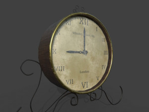 clock ue4-unity Model 3D