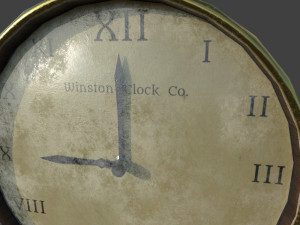 clock ue4-unity Model 3D