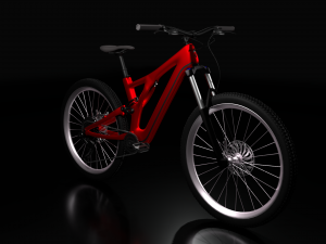 mountain bike Modelo 3D