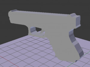 glock pistol 3D-Modell