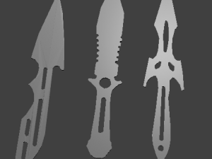 knives Modelo 3D