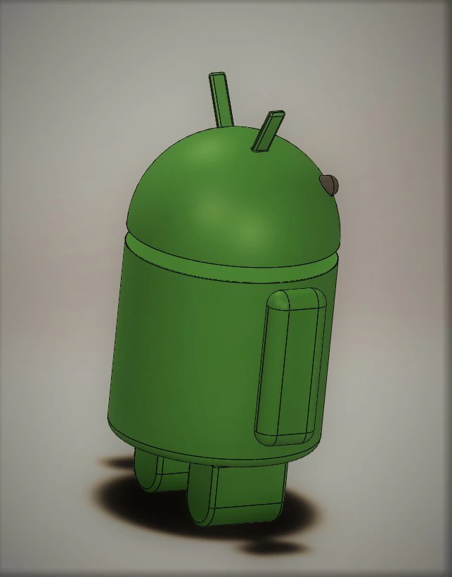 android logo model 3D Print Model .c4d .max .obj .3ds .fbx .stl .blend 