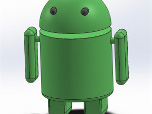 android logo model Modello di stampa 3D