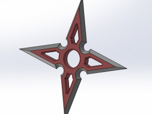 ninja spinner 3 blade pack 3D 프린트 모델