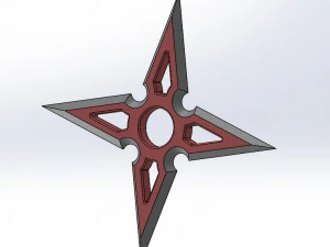 ninja spinner 3 blade pack 3D Print Model