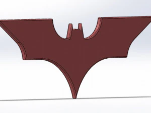 batman logo 3D Print Model