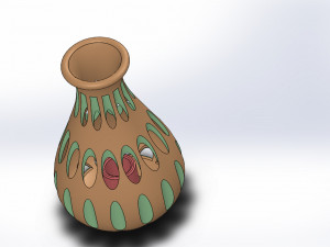flower pot 3D प्रिंट मॉडल
