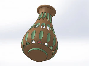 flower pot 3D Print Model