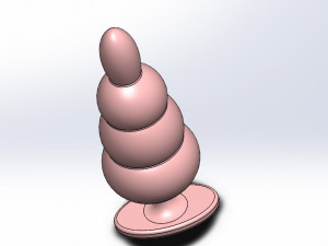 butt plug Modelo de impresión 3D