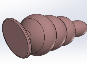 butt plug Modelo de impresión 3D