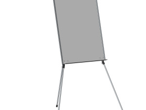 whiteboard flipchart 3D Model