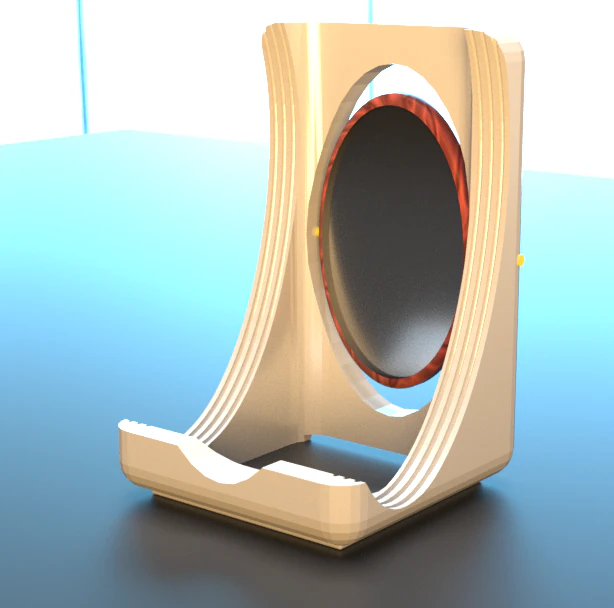 table mirror 3D Model .c4d .max .obj .3ds .fbx .stl .blend 